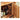 Stylish TV Cabinet - Natural Cherry Wood, Beech, Metal, and Glass Finish hldmz - 727MUTUKISPACE