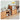 Elegant Cherry Wood Cabinet with Plywood and Glass Accents - Stylish Storage Solution hldmz - 729MUTUKISPACE