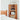 Elegant Cherry Wood Cabinet with Rattan Accents and Glass Doors hldmz - 732MUTUKISPACE