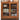 Stunning Cherry Wood Cabinet with Elegant Glass Doors - Natural Finish hldmz - 734MUTUKISPACE