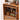 Stunning Cherry Wood Cabinet with Elegant Glass Doors - Natural Finish hldmz - 734MUTUKISPACE