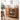 Stunning Cherry Wood Cabinet with Elegant Glass Doors - Natural Finish hldmz - 734MUTUKISPACE