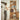 Elegant Cherry Wood Storage Rack with Glass Acrylic Accents – Durable & Stylish Organizer hldmz - 738MUTUKISPACE