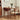 Natural Cherry Wood Dining Chair with Handwoven Kraft Paper Rope Seat hldmz - 739MUTUKISPACE