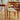 Natural Cherry Wood Dining Chair with Handwoven Kraft Paper Rope Seat hldmz - 739MUTUKISPACE