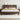 Sturdy and Versatile Pine - Brown Rubber Wood Bed Frame hmak - 238MUTUKISPACE
