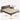 Sturdy and Versatile Pine - Brown Rubber Wood Bed Frame hmak - 238MUTUKISPACE