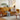 Crafted Comfort Corduroy Sofa: Goose Down Cushions in Beige, Yellow, Khaki, Green & Fog Blue with Oak & Pine Wood Finish hmyf - 1271MUTUKISPACE