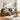 Luxurious Beige Corduroy Sofa with Natural Green Accent and Oak/Pine Wood, Filled with Goose Down hmyf - 1277MUTUKISPACE