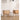 Elegant Oak Bedside Cupboard with Copper Accents in Natural Wood Finish hmzj - 800MUTUKISPACE