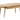 Elegant Oak Wood Coffee Table with Copper Accents - Natural Wood Finish hmzj - 802MUTUKISPACE