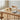 Stunning Red Oak Table in Natural Wood Finish – Perfect for Modern Homes hmzj - 804MUTUKISPACE