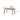 Stunning Red Oak Table in Natural Wood Finish – Perfect for Modern Homes hmzj - 804MUTUKISPACE