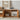 Elegant Red Oak Natural Wood Cabinets with Glass Doors - Timeless Kitchen Style hmzj - 809MUTUKISPACE