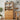 Elegant Red Oak Natural Wood Cabinets with Glass Doors - Timeless Kitchen Style hmzj - 809MUTUKISPACE