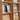 Elegant Oak Wood Glass Cabinet - Natural Finish for Timeless Style hmzj - 811MUTUKISPACE
