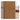 Elegant Oak Wood Glass Cabinet - Natural Finish for Timeless Style hmzj - 811MUTUKISPACE
