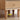 Elegant Oak Wood Cabinet with Glass Doors and Copper Metal Accents – Stylish Home Storage Solution hmzj - 813MUTUKISPACE
