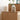 Elegant Oak Wood Cabinet with Glass Doors and Copper Metal Accents – Stylish Home Storage Solution hmzj - 813MUTUKISPACE