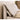 Luxurious Beige and Light Gray Cotton Beed with Faux Leather Accents and Pine Wood Frame hmzsh - 1269MUTUKISPACE