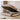Luxurious Beige and Light Gray Cotton Beed with Faux Leather Accents and Pine Wood Frame hmzsh - 1269MUTUKISPACE