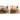 Solid Pine Wood Bed with Beige, Green, Blue, and Yellow Accents for a Stylish Bedroom hmzsh - 1270MUTUKISPACE