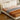 Solid Pine Wood Bed with Beige, Green, Blue, and Yellow Accents for a Stylish Bedroom hmzsh - 1270MUTUKISPACE