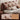 Luxurious Dark Brown Faux Leather Bed with Light Grey and Beige Accents - Elegant Khaki and Orange Detailing - Modern Black Design hmzsh - 1545MUTUKISPACE