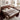 Luxurious Dark Brown Faux Leather Bed with Light Grey and Beige Accents - Elegant Khaki and Orange Detailing - Modern Black Design hmzsh - 1545MUTUKISPACE