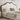 Stylish Beige and Black Faux Leather Bed | Genuine Leather Look - alike hmzsh - 1547MUTUKISPACE
