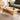 Stylish Beech Wood Coffee Table with Stainless Steel Legs – Modern Home Accent Furniture hns - 4128MUTUKISPACE