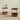 Coffee Table with Wheels – Leather Finish and Modern Design hqy - 5203MUTUKISPACE