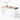 Leather - Top Desk with Transparent Acrylic Legs – Modern Home Office Table hqy - 5204MUTUKISPACE