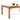 Stunning Bamboo Coffee Table in Natural Wood Finish - Perfect for Any Home Decor hsl - 126MUTUKISPACE