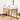 Stunning Natural Wood Color Bamboo Table - Perfect for Modern Interiors hsl - 129MUTUKISPACE