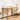 Stunning Natural Wood Color Bamboo Table - Perfect for Modern Interiors hsl - 129MUTUKISPACE
