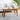 Elegant Dark Brown Bamboo Coffee Table – Natural Wood Finish hsl - 132MUTUKISPACE