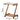Elegant Dark Brown Bamboo Coffee Table - Natural Wood Finish for Stylish Living Rooms hsl - 133MUTUKISPACE