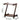 Elegant Dark Brown Bamboo Coffee Table - Natural Wood Finish for Stylish Living Rooms hsl - 133MUTUKISPACE