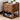 Stylish Brown Bamboo Bedside Cupboard – Elegant & Durable Natural Wood Finish hsl - 297MUTUKISPACE