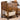 Stylish Brown Bamboo Bedside Cupboard – Elegant & Durable Natural Wood Finish hsl - 297MUTUKISPACE
