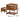 Stylish Brown Bamboo Bedside Cupboard – Elegant & Durable Natural Wood Finish hsl - 297MUTUKISPACE