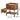 Stylish Brown Bamboo Bedside Cupboard – Elegant & Durable Natural Wood Finish hsl - 297MUTUKISPACE