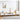 Stylish White TV Cabinet with Bamboo Accents and Natural Brown Wood Finish hsl - 393MUTUKISPACE