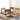 Premium Brown Bamboo Chair | Natural Wood Finish for Elegant Living Spaces hsl - 394MUTUKISPACE