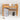 Stylish Natural Wood Color Bamboo Storage Rack for Modern Homes hsl - 395MUTUKISPACE