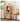 Natural Bamboo Storage Rack - Dark Brown Wood Finish - Stylish & Functional Shelving hsl - 66MUTUKISPACE