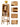 Natural Bamboo Storage Rack - Dark Brown Wood Finish - Stylish & Functional Shelving hsl - 66MUTUKISPACE