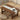 Stylish Dark Brown Bamboo Table – Perfect for Any Living Space hsl - 68MUTUKISPACE