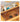 Elegant Natural Bamboo Makeup Vanity with Glass Top hsl - 73MUTUKISPACE